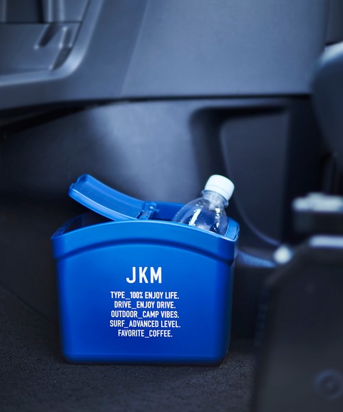 JKM(ジェイケイエム)の「JKM オモリ付ゴミ箱 フタ付 (ジェイケーエム )(3colors)(ネイビー オリーブドラブ グレー)(ダストボックス・メンズ・ネイビー/グレー/オリーブドラブ・ONE SIZE)」の3枚目の写真