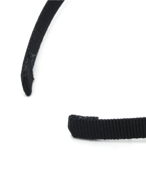 CHUBBYGANG（チャビーギャング）の「レースうさ耳 カチューシャ（カチューシャ・キッズ・ピンク/ブラック・FREE）」の5枚目の写真