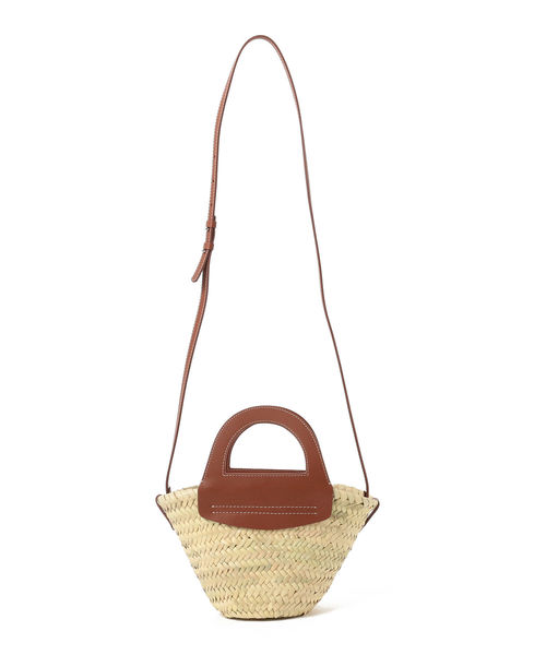 Effe Beams エッフェビームス の Hereu Cabas Mini 2way ストローバッグ かごバッグ Wear