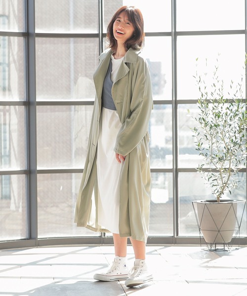 KOBE LETTUCE（コウベレタス）の「［2点セット］カットソーワンピース×ワンショルダービスチェSET（ワンピース・レディース・ベージュ/ブルー/ブラック・FREE）」の7枚目の写真