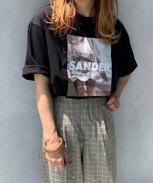 LE MORE（リモア）の「フォトプリントロゴTEE（Tシャツ/カットソー・レディース・ホワイト/ブラック・FREE）」の13枚目の写真