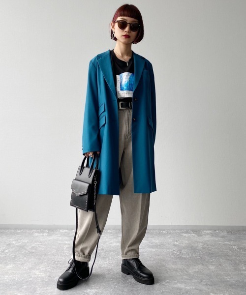 PAGEBOY（ページボーイ）の「スノーデニム スラウチパンツ（デニムパンツ・レディース・ブラック/ブルー系その他/ブラック系その他・25inch/26inch）」の12枚目の写真