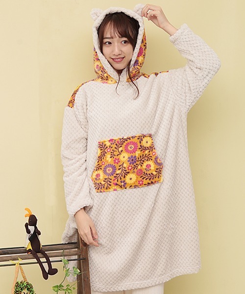 ルームウェア耳付きフードワンピース ルームワンピース チチカカ チチカカ のファッション