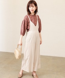 natural couture | 大人シンプル2WAYサロペット(サロペット/オーバーオール)