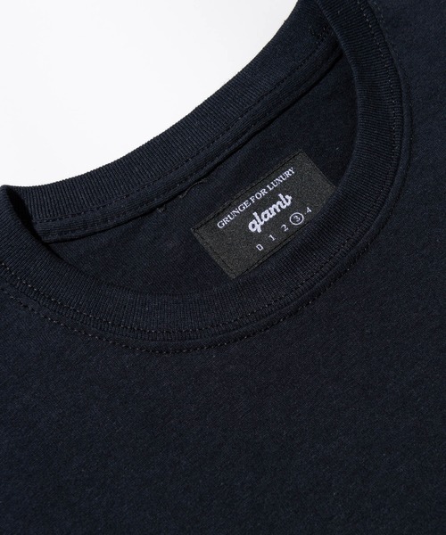 glamb(グラム)の「Surf Mickey Design/Pocket T〈サーフミッキーデザインポケットT〉(Tシャツ/カットソー・メンズ・ブラック/ホワイト・3/4/1/2)」の9枚目の写真