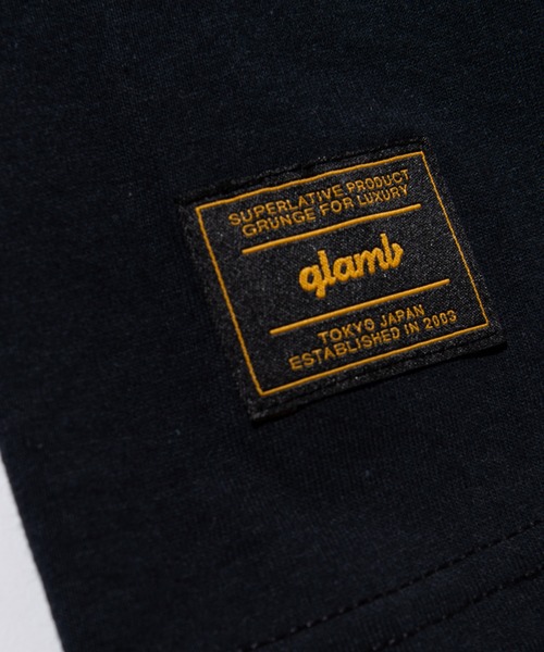 glamb(グラム)の「Surf Mickey Design/Pocket T〈サーフミッキーデザインポケットT〉(Tシャツ/カットソー・メンズ・ブラック/ホワイト・3/4/1/2)」の10枚目の写真