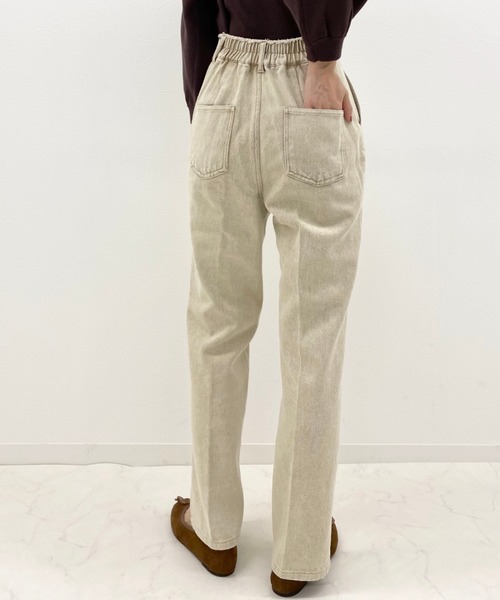 archives（アルシーヴ）の「ハイウエストカラーパンツ（デニムパンツ・レディース・ブラック/グレー/ブラウン/モカ/ベージュ・MEDIUM）」の16枚目の写真