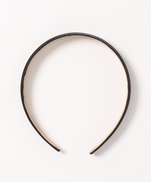 PairPair（ペアペア）の「サテンカチューシャ(AR)（カチューシャ・レディース・ブラック/ブラウン/アイボリー/モカ/ベージュ・FREE）」の12枚目の写真