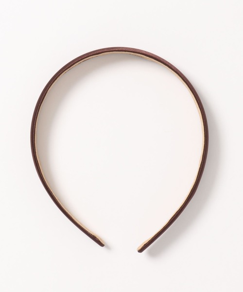 PairPair（ペアペア）の「サテンカチューシャ(AR)（カチューシャ・レディース・ブラック/ブラウン/アイボリー/モカ/ベージュ・FREE）」の11枚目の写真