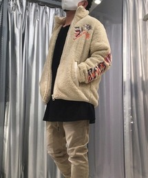 DIESEL | メンズ スウェット エンブロイダリー ボア(スウェット)