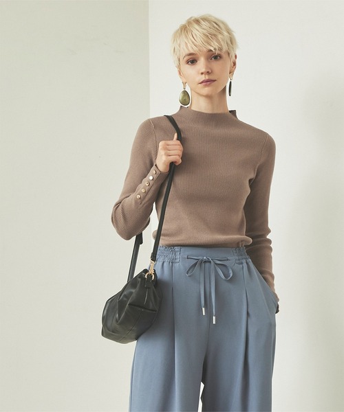 titivate（ティティベイト）の「2wayギャザークラッチバッグ（クラッチバッグ・レディース・ベージュ/ブラウン/ブラック・FREE）」の6枚目の写真