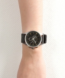 NIXON | THE SENTRY CHRONO　LEATHER(アナログ腕時計)