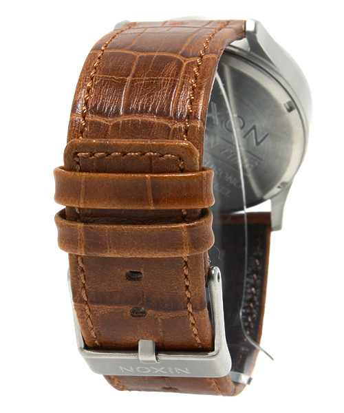 NIXON（ニクソン）の「THE SENTRY CHRONO　LEATHER（アナログ腕時計・メンズ・ブラウン/ブラウン系その他/グレー/ブルー/ブラック系その他/その他/その他2/ブラック・FREE）」の17枚目の写真