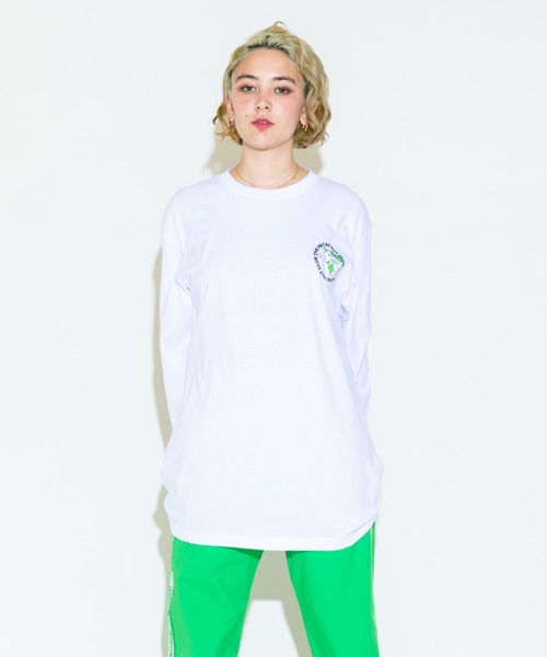 Candy Stripper(キャンディストリッパー)の「MADLY CANDY L/S TEE(Tシャツ/カットソー・レディース・オフホワイト/ブラック/イエロー・2)」の12枚目の写真