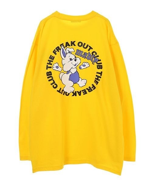 Candy Stripper(キャンディストリッパー)の「MADLY CANDY L/S TEE(Tシャツ/カットソー・レディース・オフホワイト/ブラック/イエロー・2)」の5枚目の写真