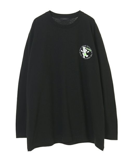 Candy Stripper(キャンディストリッパー)の「MADLY CANDY L/S TEE(Tシャツ/カットソー・レディース・オフホワイト/ブラック/イエロー・2)」の4枚目の写真