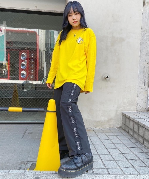 Candy Stripper(キャンディストリッパー)の「MADLY CANDY L/S TEE(Tシャツ/カットソー・レディース・オフホワイト/ブラック/イエロー・2)」の20枚目の写真