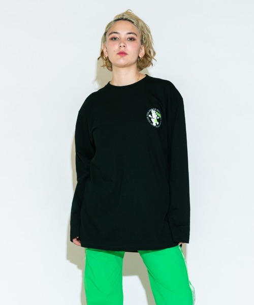 Candy Stripper(キャンディストリッパー)の「MADLY CANDY L/S TEE(Tシャツ/カットソー・レディース・オフホワイト/ブラック/イエロー・2)」の18枚目の写真