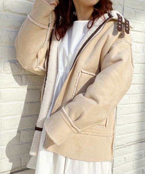 one after another NICE CLAUP（ワンアフターアナザーナイスクラップ）の「【Web限定】袖コンシャスチュニック（チュニック・レディース・ブラック/オフホワイト/サックスブルー/アイボリー・FREE）」の12枚目の写真