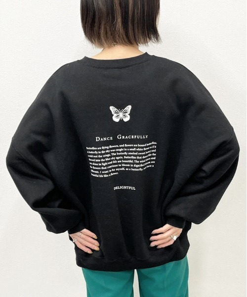apres jour mignon(アプレジュールミニョン)の「袖ボリュームスウェット【ZOZOTOWN限定アイテム】(スウェット・レディース・ブラック/パープル/アイボリー/クリーム/ブラック系その他/グレイッシュベージュ・X-LARGE/フリー)」の13枚目の写真