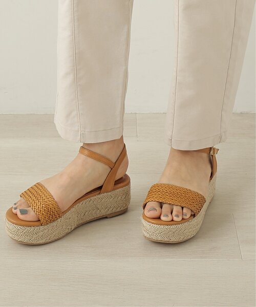 frames RAY CASSIN（フレームスレイカズン）の「メッシュジュート底サンダル（サンダル・レディース・ベージュ/ブラウン/キャメル・SMALL/MEDIUM/LARGE）」の3枚目の写真