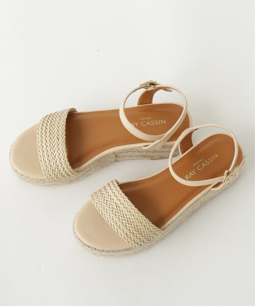 frames RAY CASSIN（フレームスレイカズン）の「メッシュジュート底サンダル（サンダル・レディース・ベージュ/ブラウン/キャメル・SMALL/MEDIUM/LARGE）」の15枚目の写真
