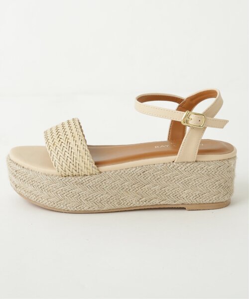 frames RAY CASSIN（フレームスレイカズン）の「メッシュジュート底サンダル（サンダル・レディース・ベージュ/ブラウン/キャメル・SMALL/MEDIUM/LARGE）」の6枚目の写真
