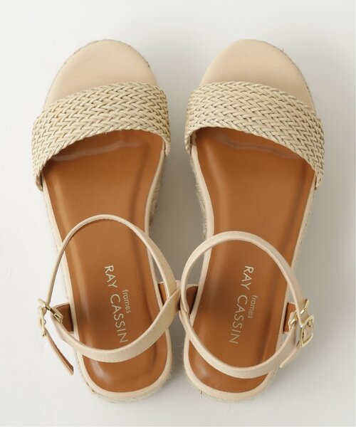 frames RAY CASSIN（フレームスレイカズン）の「メッシュジュート底サンダル（サンダル・レディース・ベージュ/ブラウン/キャメル・SMALL/MEDIUM/LARGE）」の9枚目の写真