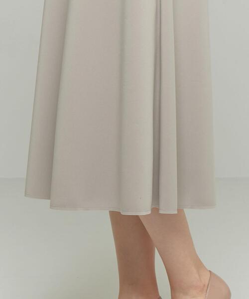 closet story（クローゼットストーリー）の「＜closet story＞□ジャージー フレア スカート -手洗い可-（スカート・レディース・ライトグレー/ライラック・FREE）」の6枚目の写真