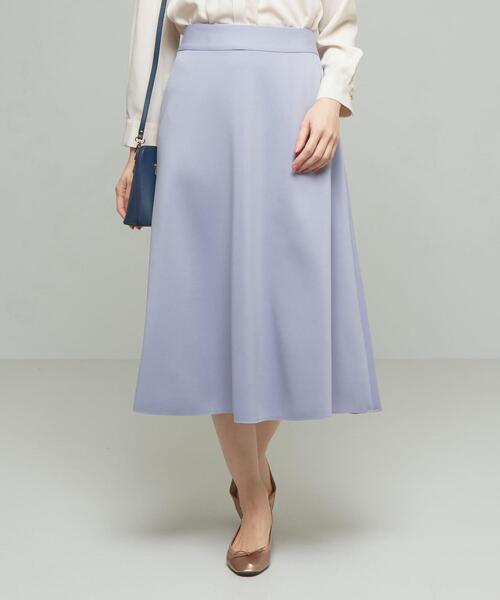 closet story（クローゼットストーリー）の「＜closet story＞□ジャージー フレア スカート -手洗い可-（スカート・レディース・ライトグレー/ライラック・FREE）」の13枚目の写真