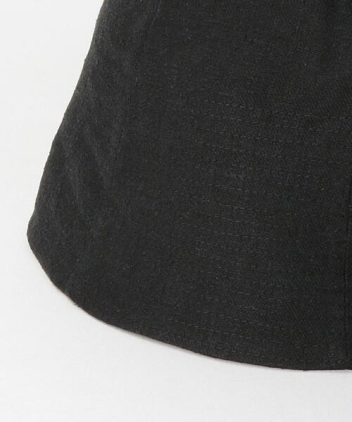 Nine Tailor（ナインテイラー）の「＜NINE TAILOR＞ CALLA HAT/ハット（ハット・メンズ・ブラック/オフホワイト・FREE）」の3枚目の写真
