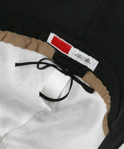 Nine Tailor（ナインテイラー）の「＜NINE TAILOR＞ CALLA HAT/ハット（ハット・メンズ・ブラック/オフホワイト・FREE）」の5枚目の写真