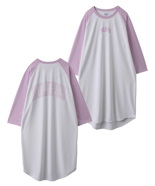 セール Arch Logo Raglan Dress ワンピース Milkfed ミルクフェド のファッション通販 Zozotown