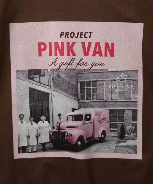 アダムエロペ GODIVA Tシャツ XL GODIVA×ADAM ET ROPE'】PINKVAN T-SHIRTS ゴディバ
