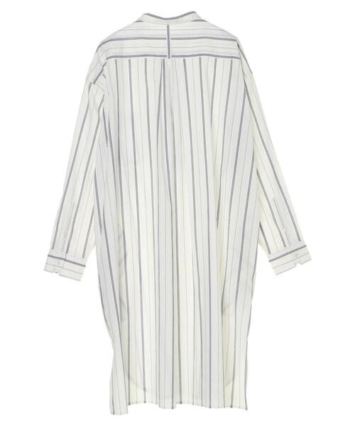 AMERICAN HOLIC（アメリカンホリック）の「オーバーサイズシャツチュニック  ＊（シャツ/ブラウス・レディース・サックスブルー/オフホワイト/ストライプ/ホワイト系その他6・FREE）」の16枚目の写真