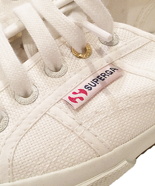 X-girl（エックスガール）の「【ar7月号掲載】X-girl × SUPERGA 2750（スニーカー・レディース・ホワイト/ブラック/オレンジ・39/37/36/38）」の6枚目の写真