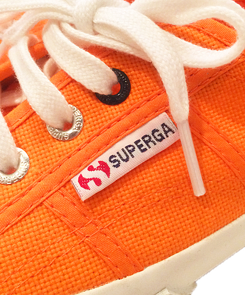 X-girl（エックスガール）の「【ar7月号掲載】X-girl × SUPERGA 2750（スニーカー・レディース・ホワイト/ブラック/オレンジ・39/37/36/38）」の8枚目の写真