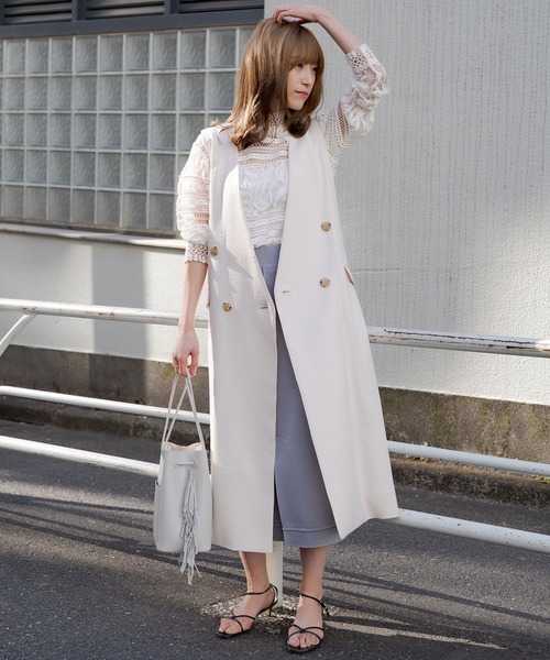 LOUNGEDRESS（ラウンジドレス）の「シャンブレーロングジレ