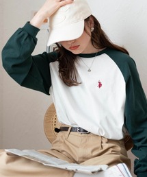 U.S. POLO ASSN. | ∴WEGO/U.S.POLO ASSN.別注だぼそでカラーロンT(Tシャツ/カットソー)
