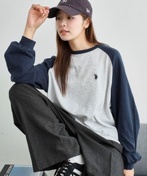 U.S. POLO ASSN. | ∴WEGO/U.S.POLO ASSN.別注だぼそでカラーロンT(Tシャツ/カットソー)