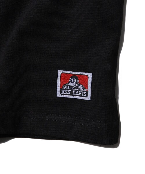 FREAK'S STORE（フリークスストア）の「WEB限定 BEN DAVIS×FREAK'S STORE/ベンデイビス 別注 ビッグシルエット SSラガーシャツ/オーバーサイズ（Tシャツ/カットソー・メンズ・ホワイト/ブラック/ベージュ/ブルーグリーン・SMALL/MEDIUM/LARGE/X-LARGE）」の9枚目の写真