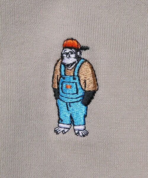 FREAK'S STORE（フリークスストア）の「WEB限定 BEN DAVIS×FREAK'S STORE/ベンデイビス 別注 ビッグシルエット SSラガーシャツ/オーバーサイズ（Tシャツ/カットソー・メンズ・ホワイト/ブラック/ベージュ/ブルーグリーン・SMALL/MEDIUM/LARGE/X-LARGE）」の11枚目の写真