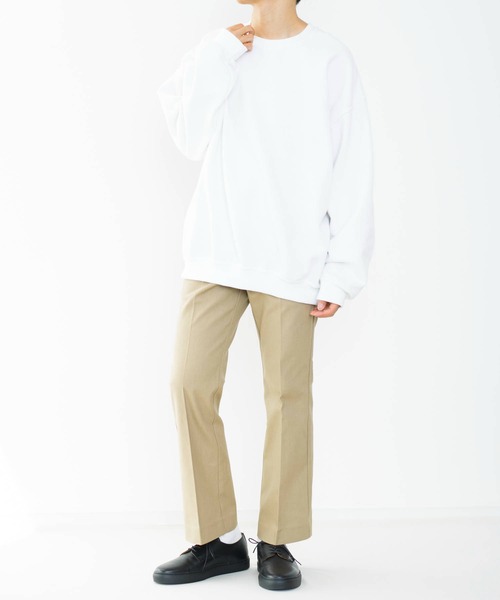 FARAH（ファーラー）の「FARAH ファーラー / ELY イーリー ホップサック セミフレアパンツ スラックス / FR211EM4002（スラックス・メンズ・ブラック/ベージュ・34inch/30inch/32inch）」の13枚目の写真