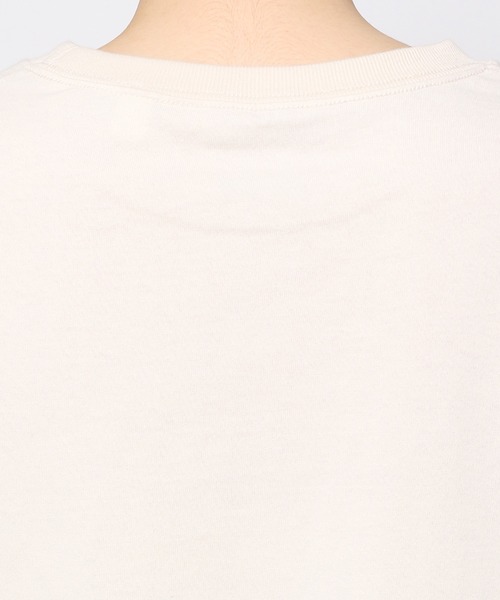 GLOBAL WORK(グローバルワーク)の「USAコットン裾フェイクプルオーバー/942540(Tシャツ/カットソー・レディース・アイボリー/ブラック/ライトベージュ/サックスブルー/グリーン・MEDIUM/LARGE)」の15枚目の写真