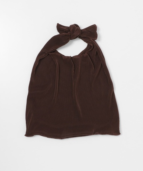 SMELLY（スメリー）の「2WAYプリーツバッグ（エコバッグ/サブバッグ・レディース・ブルー/グレー/ブラウン・-）」の6枚目の写真