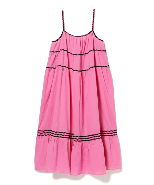 BEAMS BOY（ビームスボーイ）の「trepied × BEAMS BOY / テープ キャミソール ドレス（ワンピース・レディース・ブラック/レッド系その他3・ONE SIZE）」の10枚目の写真