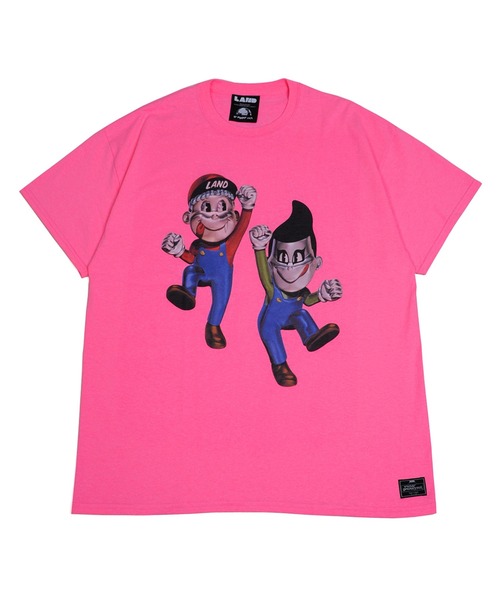 LAND by MILKBOY(ランドバイミルクボーイ)の「PDSxLAND ブラザーズ TEE(Tシャツ/カットソー・メンズ・A/B/C・L/XL/XXL)」の1枚目の写真