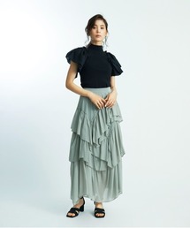 SNIDEL | ボリュームティアードスカート(スカート)