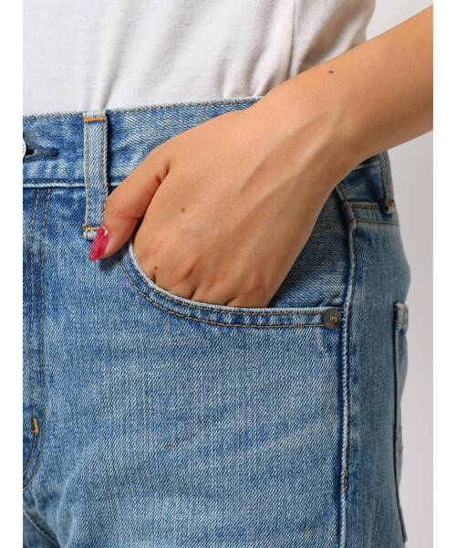 Ungrid（アングリッド）の「加工デニムパンツ（デニムパンツ・レディース・ブルー・24inch）」の12枚目の写真