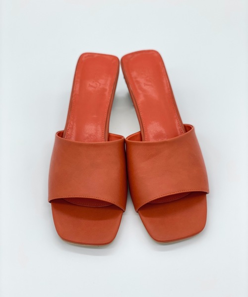 LYDIE（リディー）の「クリアヒールスクエアサンダル（サンダル・レディース・グリーン/オレンジ/オフホワイト/ブラック系その他/ブラック/ホワイト系その他/イエロー/ベージュ/ベージュ系その他・L/LL/M/S/XS）」の14枚目の写真